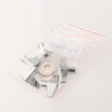 Maxbell 5 Pieces Quick Release Cymbal Stand Wing Nut with Washer Gasket