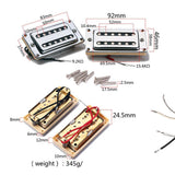 Max Guitar Humbucker Pickups Bridge Neck for Electric Guitars