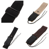Max Adjustable Guitar Shoulder Strap for Bass Electric Acoustic Guitars Coffee