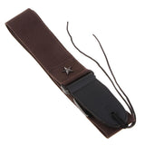 Max Adjustable Guitar Shoulder Strap for Bass Electric Acoustic Guitars Coffee
