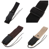 Max Adjustable Guitar Shoulder Strap for Bass Electric Acoustic Guitars Coffee