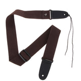 Max Adjustable Guitar Shoulder Strap for Bass Electric Acoustic Guitars Coffee