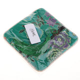 Max Guzheng Nail Tape Storage Bag Silk Brocade Jewelry Pouch Bag Purse Green