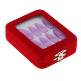 Max 8 pcs Groove Guzheng Finger Picks Fingernails for Adults Youth Large Purple