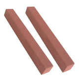 Max 2 Pieces Grind Stone Sanding Polishing Beam for Guitar Bass Red