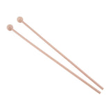 Max 1 Pair Wooden Tongue Drum Stick Mallets Percussion Instrument Accessory 42cm