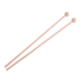 Max 1 Pair Wooden Tongue Drum Stick Mallets Percussion Instrument Accessory 42cm