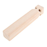 Max 1Pc Traditional Hand Carved Wooden Train Whistle Musical Instrument for Kids