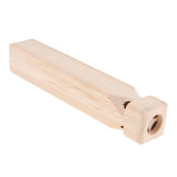 Max 1Pc Traditional Hand Carved Wooden Train Whistle Musical Instrument for Kids