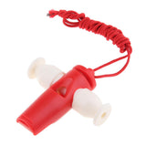 Max NO-Toxic Environmental Plastic for Samba Whistle with Red Rope Children Gift