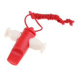 Max NO-Toxic Environmental Plastic for Samba Whistle with Red Rope Children Gift