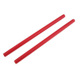 Max 1 Pair Red Screw-Thread Wood Sticks Mallets Drumsticks Percussion Parts