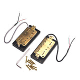 Maxbell Rosewood 6 String Humbucker Pickups for Electric Guitar Replacement Parts