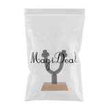 Max Guitar Hanger Wall Mount Stable Fits All Size Guitar Wooden Rectangle Base