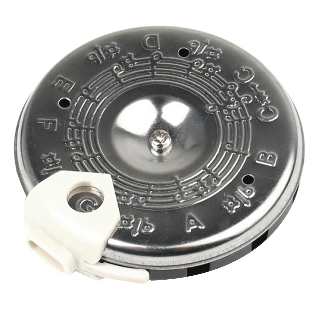 Max Maxb 13 Hole C Tone Guitar Bass Pitch Pipe Tuner Tuning Tool with Case