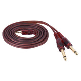 Max Maxb Audio Cable 3.5mm Stereo Plug to Double 6.35mm Plug Computer Mixer Cable