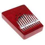 Max Maxb 10 Key Kalimba Finger Thumb Piano Mbira Musical Percussion Red