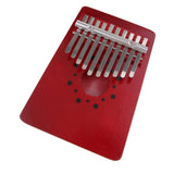 Max Maxb 10 Key Kalimba Finger Thumb Piano Mbira Musical Percussion Red