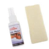 Maxbell Violin Polish and Cleaning Cloth Set for Wooden Musical Instrument Violin