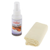 Maxbell Violin Polish and Cleaning Cloth Set for Wooden Musical Instrument Violin