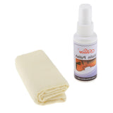 Maxbell Violin Polish and Cleaning Cloth Set for Wooden Musical Instrument Violin