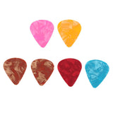 Maxbell 2 Pieces Plastic Guitar Pick Plectrum for Acoustic Electric Guitar 0.46mm