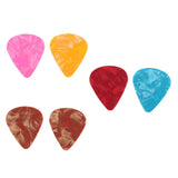 Maxbell 2 Pieces Plastic Guitar Pick Plectrum for Acoustic Electric Guitar 0.46mm
