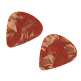 Maxbell 2 Pieces Plastic Guitar Pick Plectrum for Acoustic Electric Guitar 0.46mm