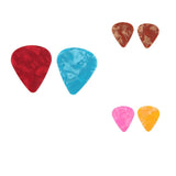 Maxbell 2 Pieces Plastic Guitar Pick Plectrum for Acoustic Electric Guitar 0.46mm