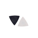 Max 2Pcs/Set Triangle Guitar Picks PC+ABS Material Antislip Portable Bass Picks