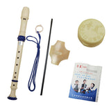 Maxbell 6 Hole Soprano Recorder Flute Clarinet for Student Beginners