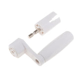 Maxbell Multi-function Instruments String Winder White Guitar Bass Bridge Pin Puller
