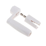 Maxbell Multi-function Instruments String Winder White Guitar Bass Bridge Pin Puller