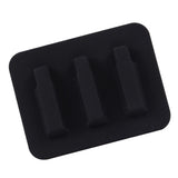 Max Black Rubber Guitar Mute Silencer Practice Mute Pad Guitar Parts Accessories