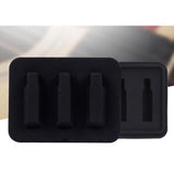 Max Black Rubber Guitar Mute Silencer Practice Mute Pad Guitar Parts Accessories