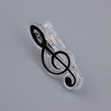 Maxbell Music Clip Piano Book Page Clip for music Lovers Best Gift Black