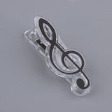 Maxbell Music Clip Piano Book Page Clip for music Lovers Best Gift Black