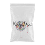 Max Maxb Wooden Lollipop Hand Drum Toy for Kids Early Music Learning 10 inch