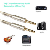 Max Guitar Instrument Cable for Electric Bass Guitar 180cm
