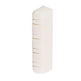 Maxbell Mandolin Nut 8 String Mandolin Bone Slotted Nuts 28x5x7mm