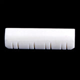Maxbell Mandolin Nut 8 String Mandolin Bone Slotted Nuts 28x5x7mm