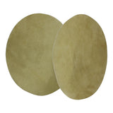 Maxbell 2Pcs Drum Leather Cover for African Drum Bongo Drum Konka Drum Buffalo Drum