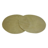 Maxbell 2Pcs Drum Leather Cover for African Drum Bongo Drum Konka Drum Buffalo Drum