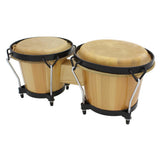 Maxbell 2Pcs Drum Leather Cover for African Drum Bongo Drum Konka Drum Buffalo Drum