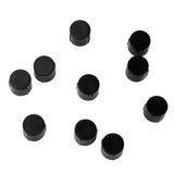 Maxbell 10 Pieces Electric Guitar Bass Volume Tone Control Knobs Buttons Black