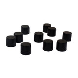 Maxbell 10 Pieces Electric Guitar Bass Volume Tone Control Knobs Buttons Black