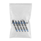 Max Maxb 5 Pairs 3 Pin XLR Connector Male and Female Microphone Mic Cable Adapter Blue