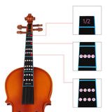 Maxbell Violin Fretboard Position Sticker Fiddle Finger Chart for Student Learning