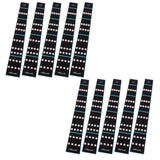 Maxbell Violin Fretboard Position Sticker Fiddle Finger Chart for Student Learning