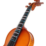 Maxbell Violin Fretboard Position Sticker Fiddle Finger Chart for Student Learning